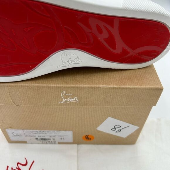 Men’s Christian Louboutin, Louis Jr spikes size 41 made in Italy - Picture 10 of 11